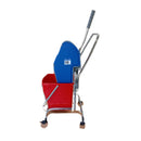 Trolley,Single Mop Bucket with Wringer ,Steel Frame