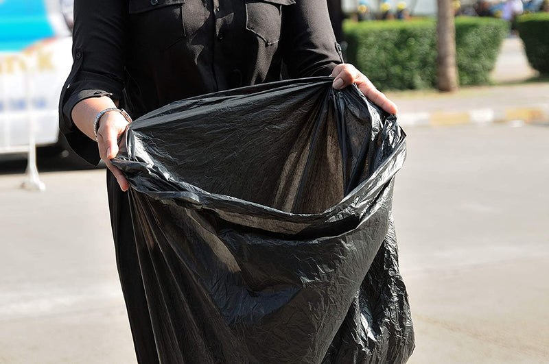 50-Gallon Outdoor Trash Bag, Black, 70-ct 